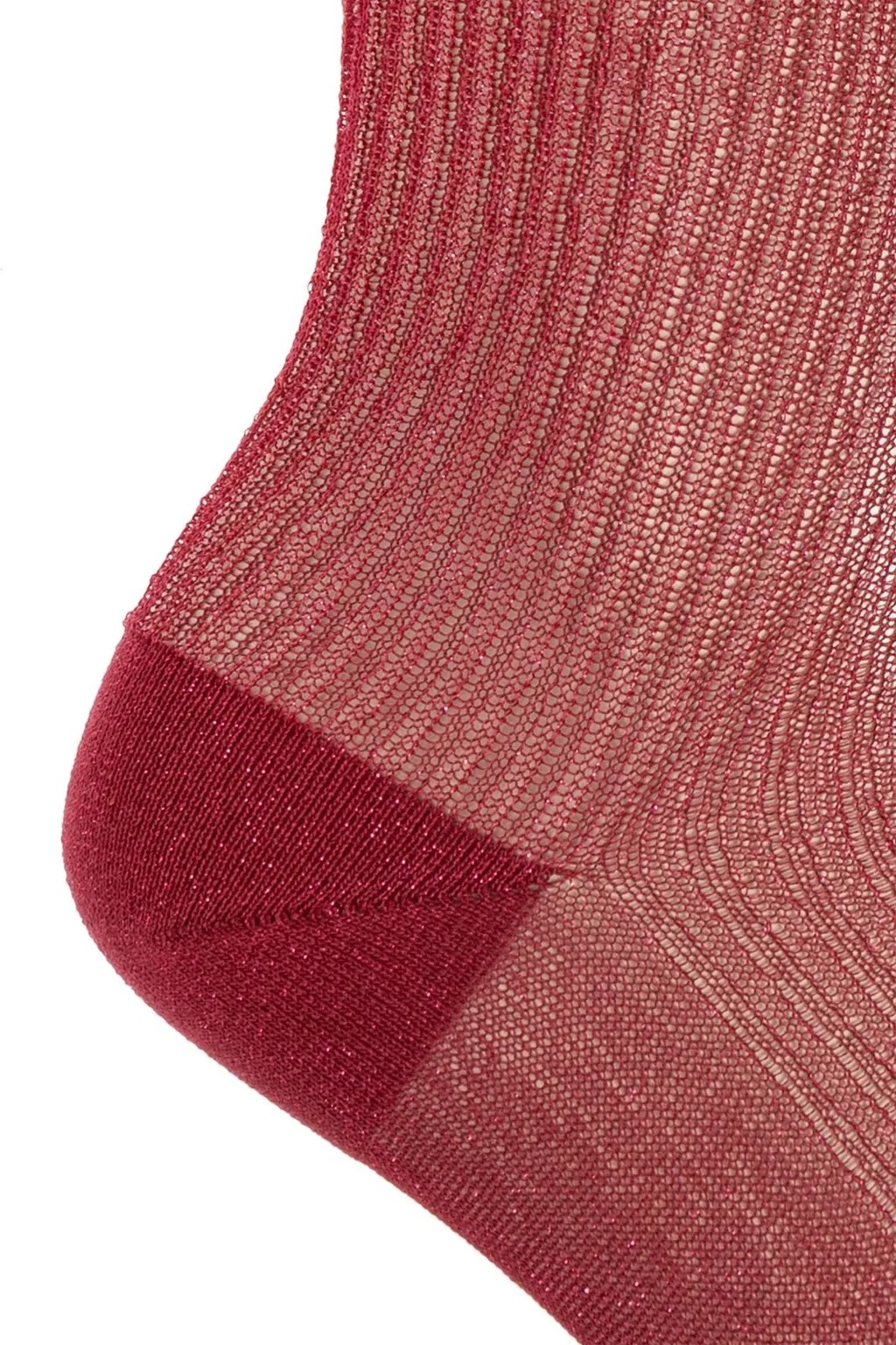 Ribbed Knee-High Socks
