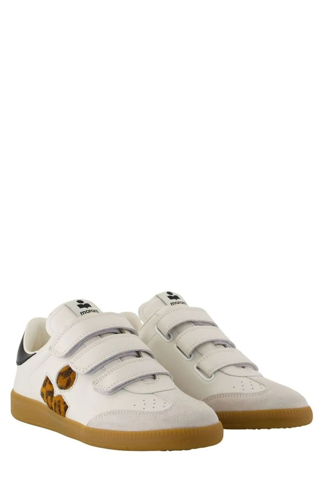 Low-Top Sneakers With Velcro Straps