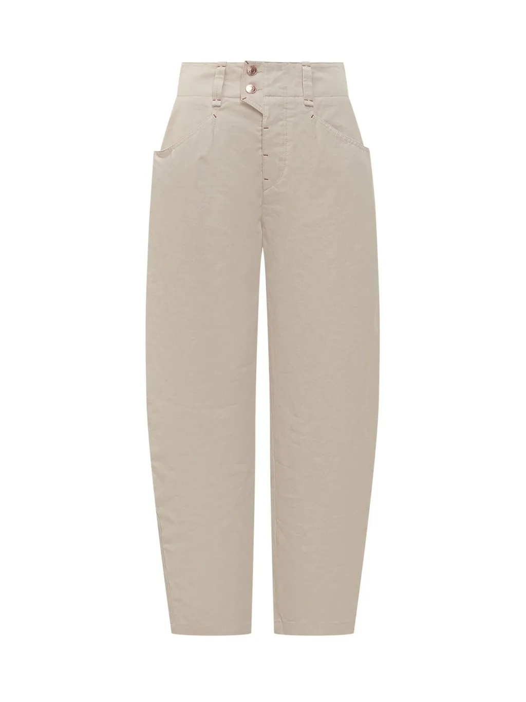 High-Waisted Balloon Trousers