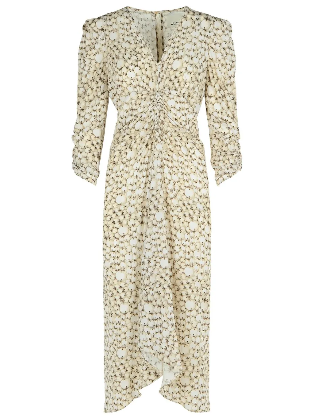 Ruched Midi Dress