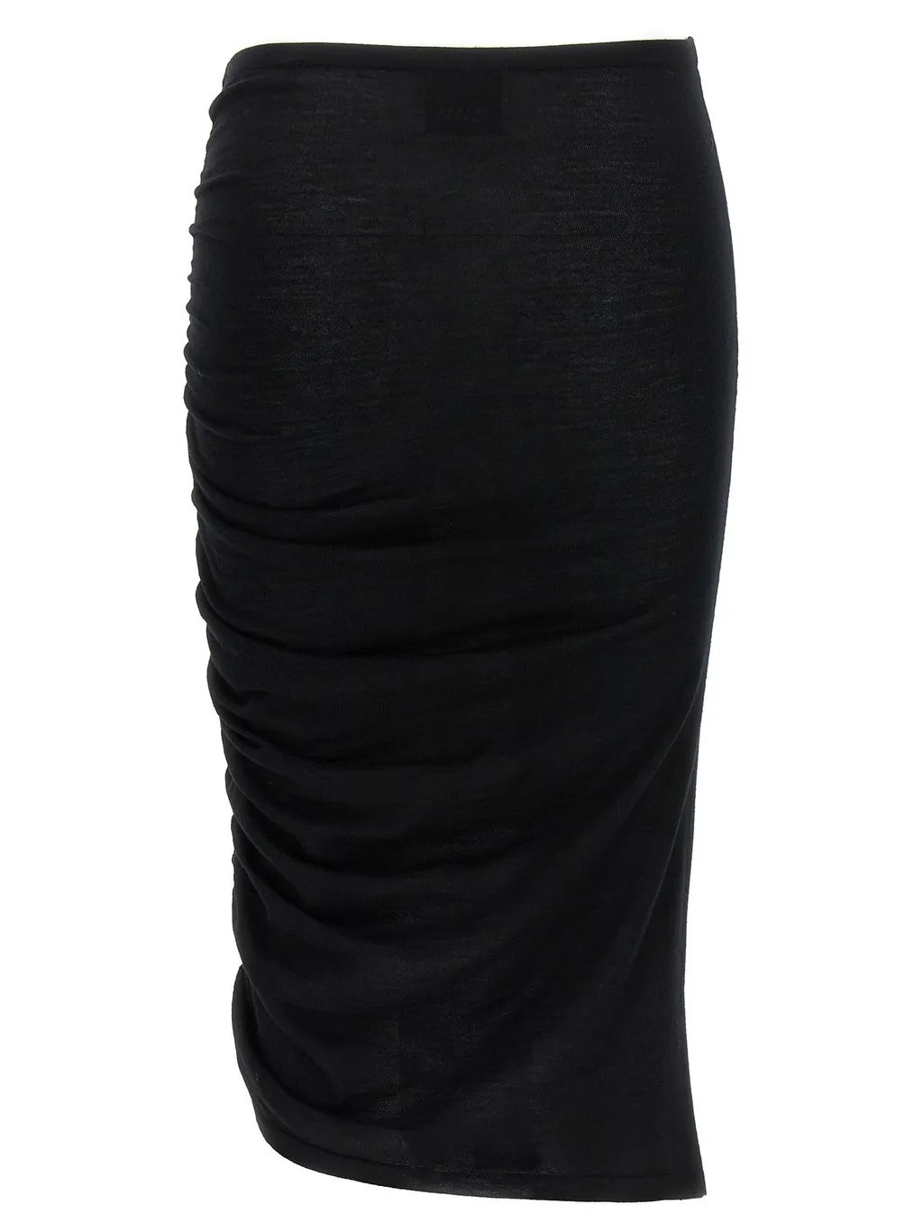 Ruched Midi Skirt