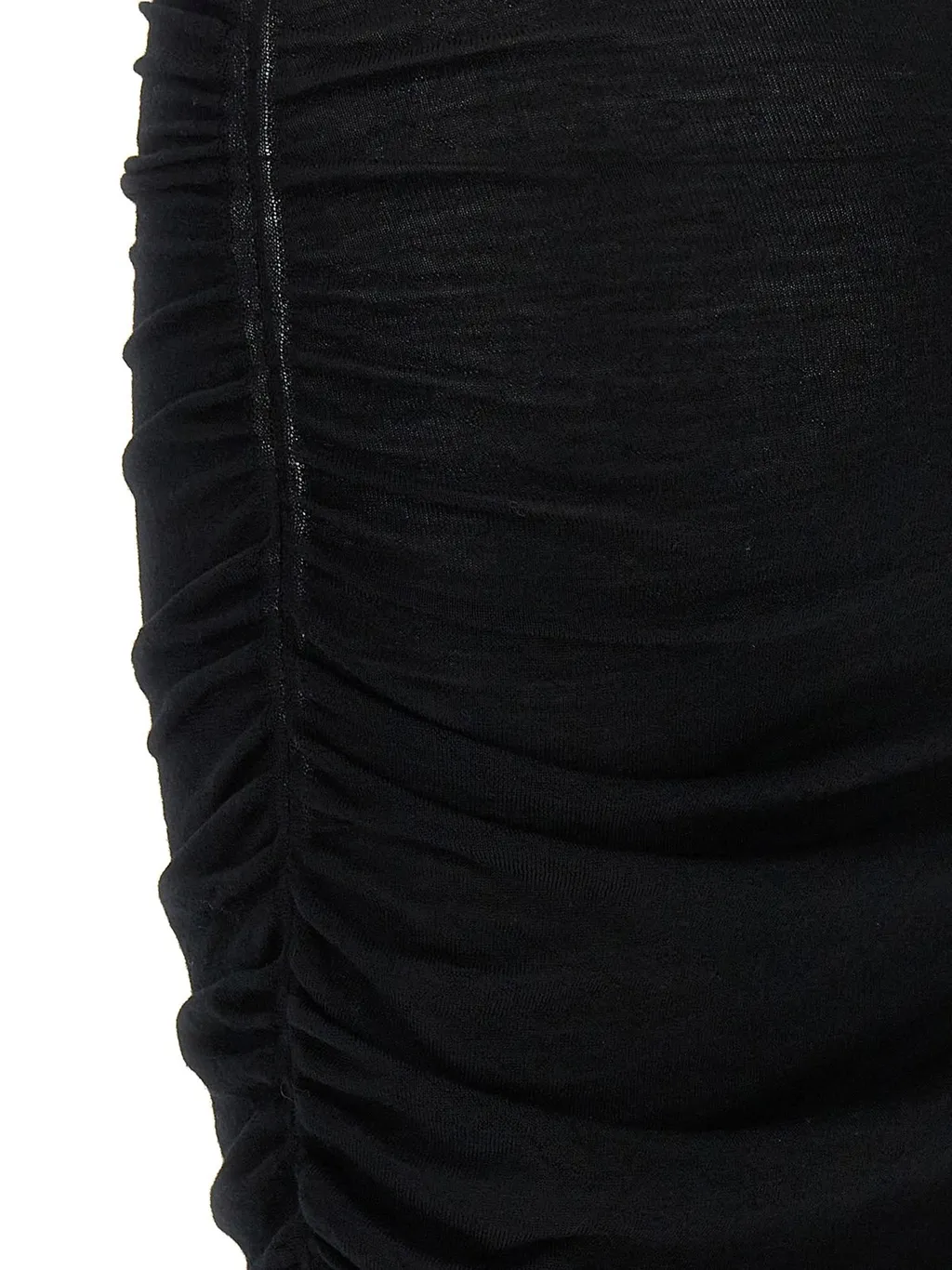 Ruched Midi Skirt