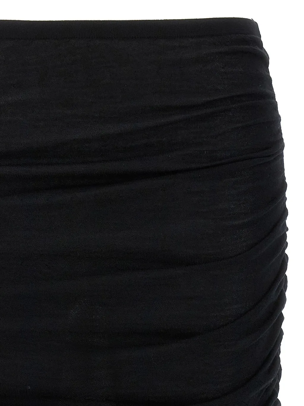 Ruched Midi Skirt