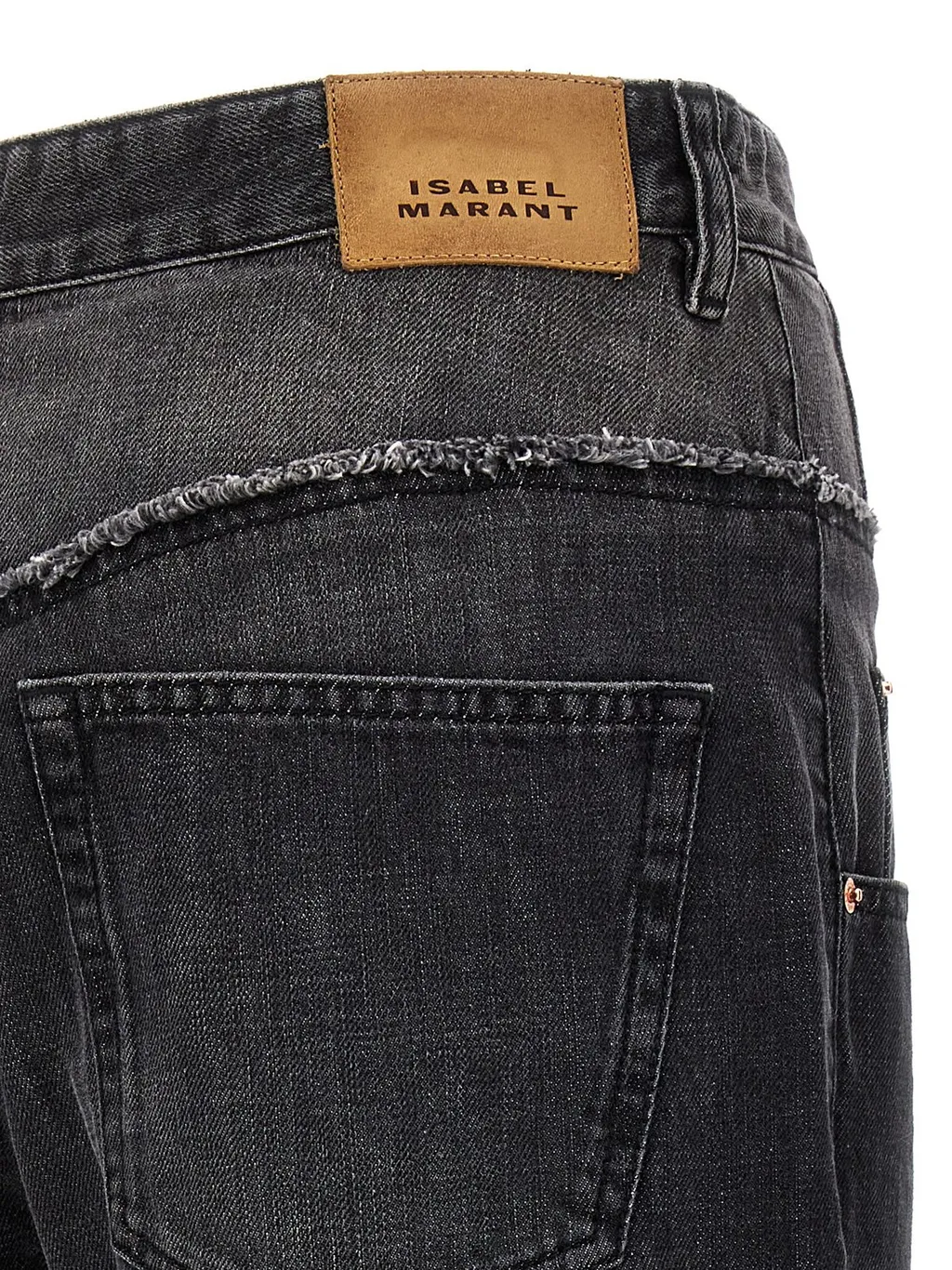 High-Waisted Flared Jeans