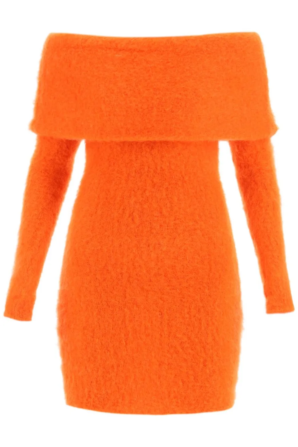 Off-The-Shoulder Knit Dress