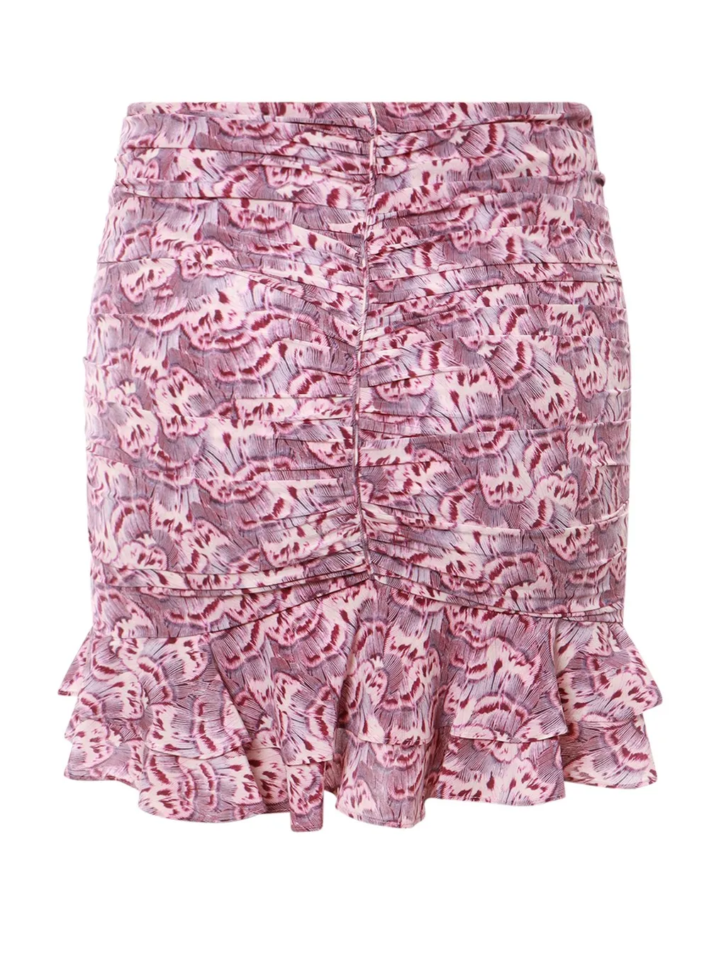 Ruched Mini Skirt
