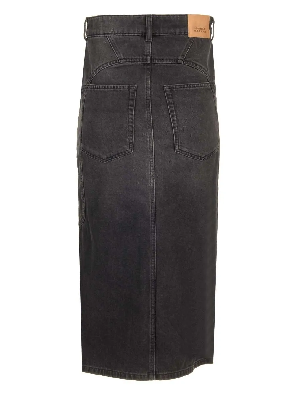 Denim Maxi Skirt