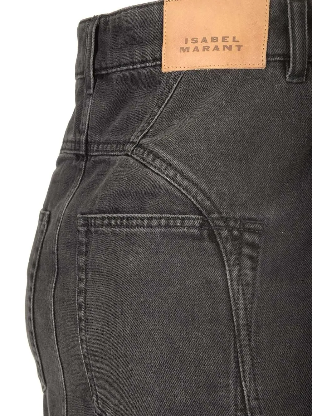 Denim Maxi Skirt