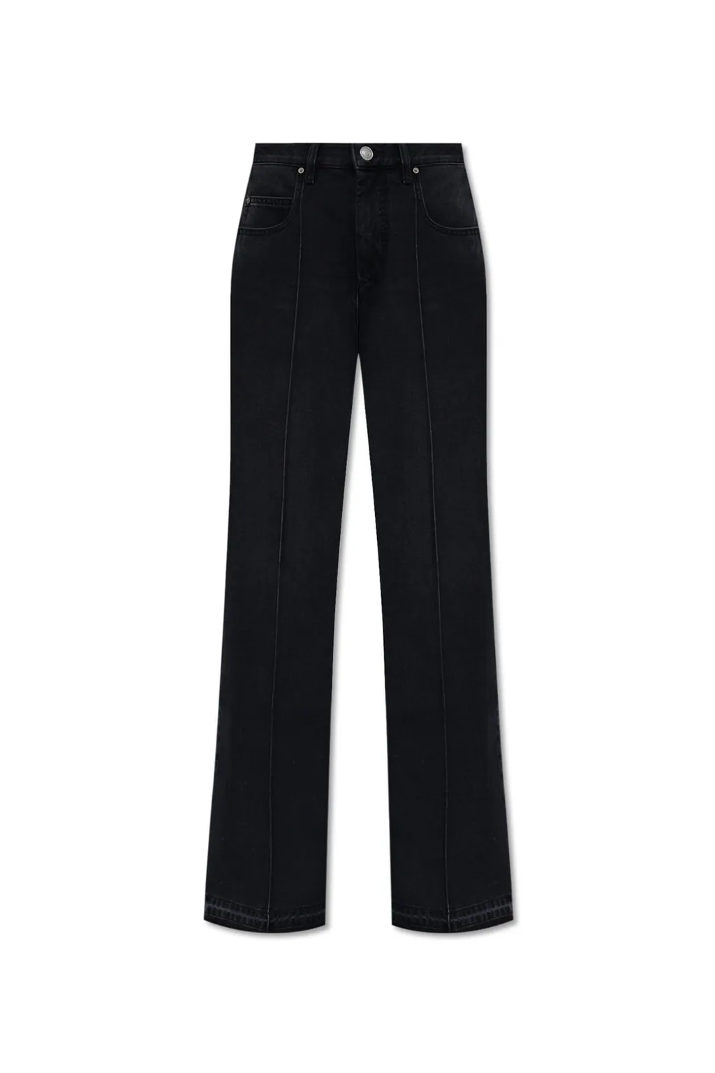 High-Waisted Wide-Leg Jeans