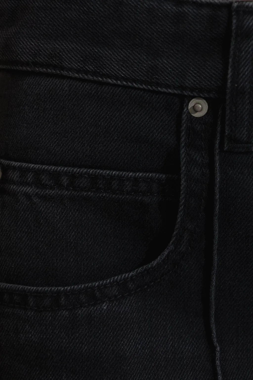 High-Waisted Wide-Leg Jeans