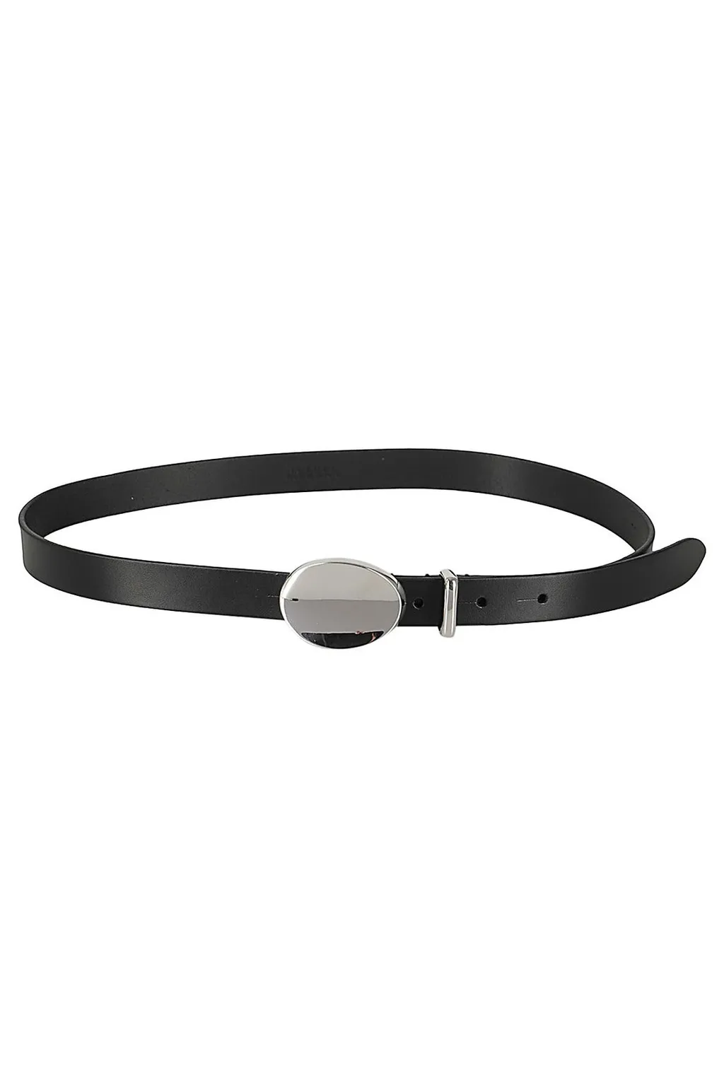 Belt With Oval Buckle