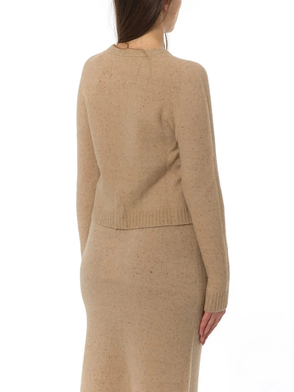 Crewneck Sweater And Skirt Set