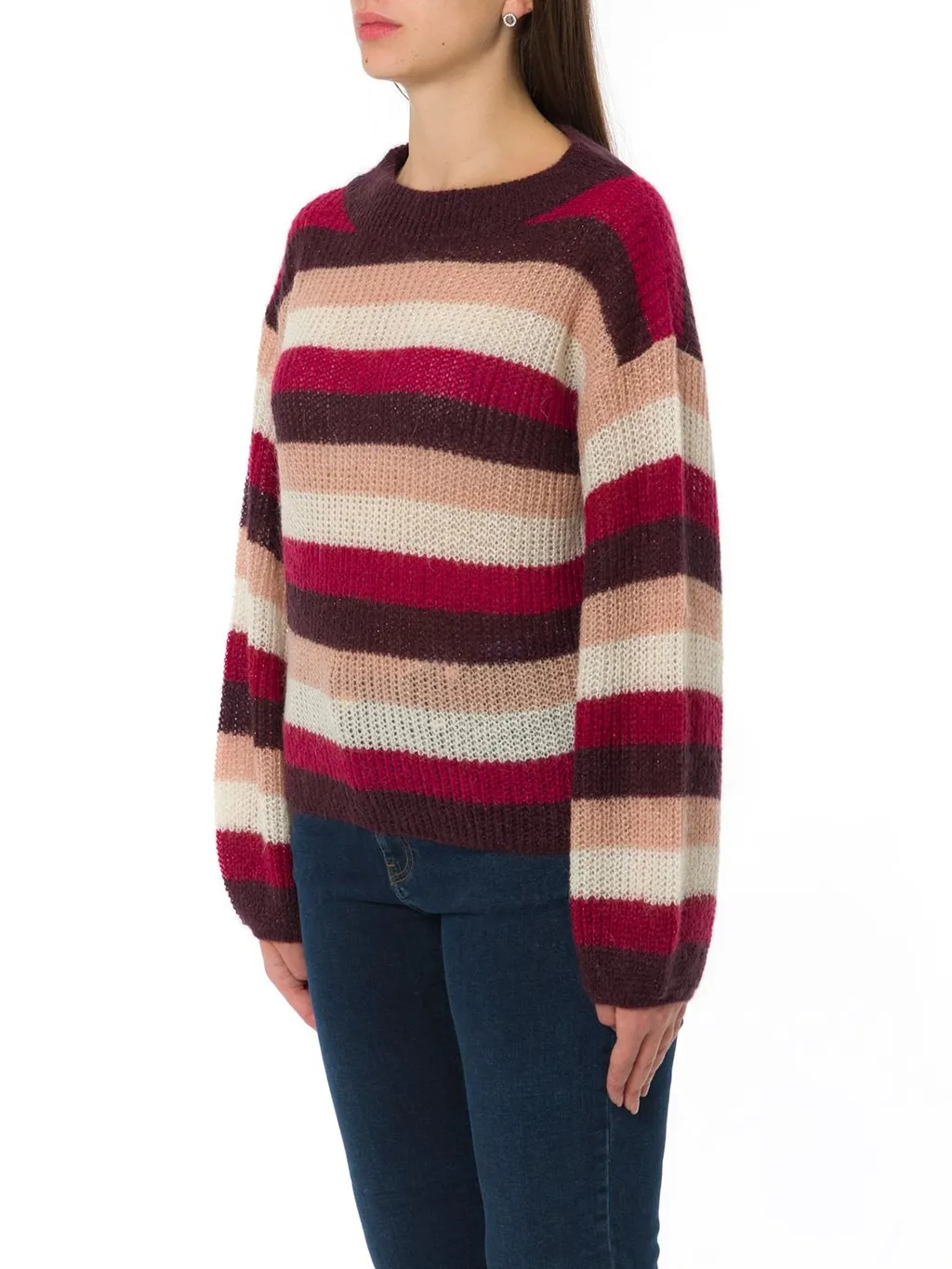 Striped Knit Sweater