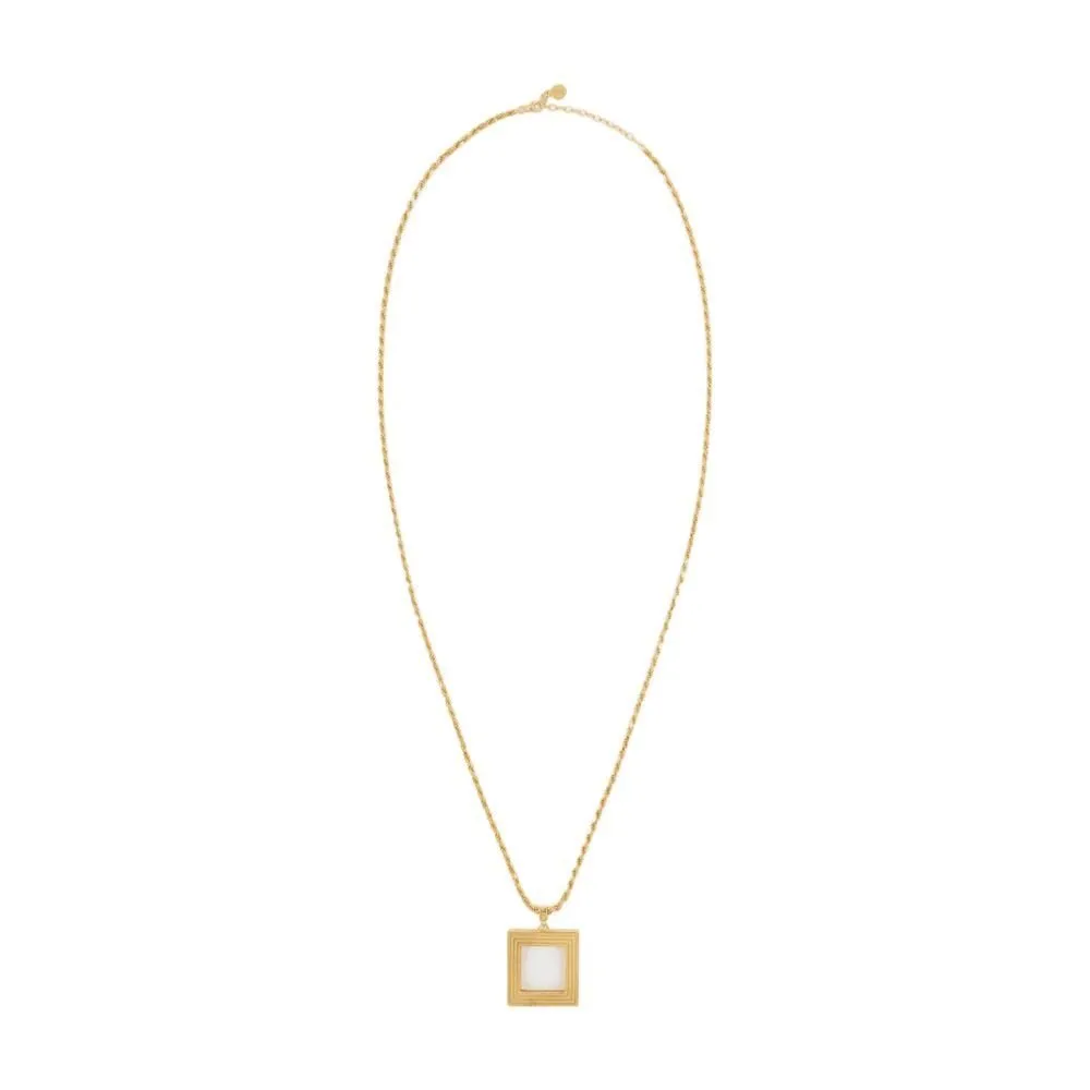 Square Pendant Necklace
