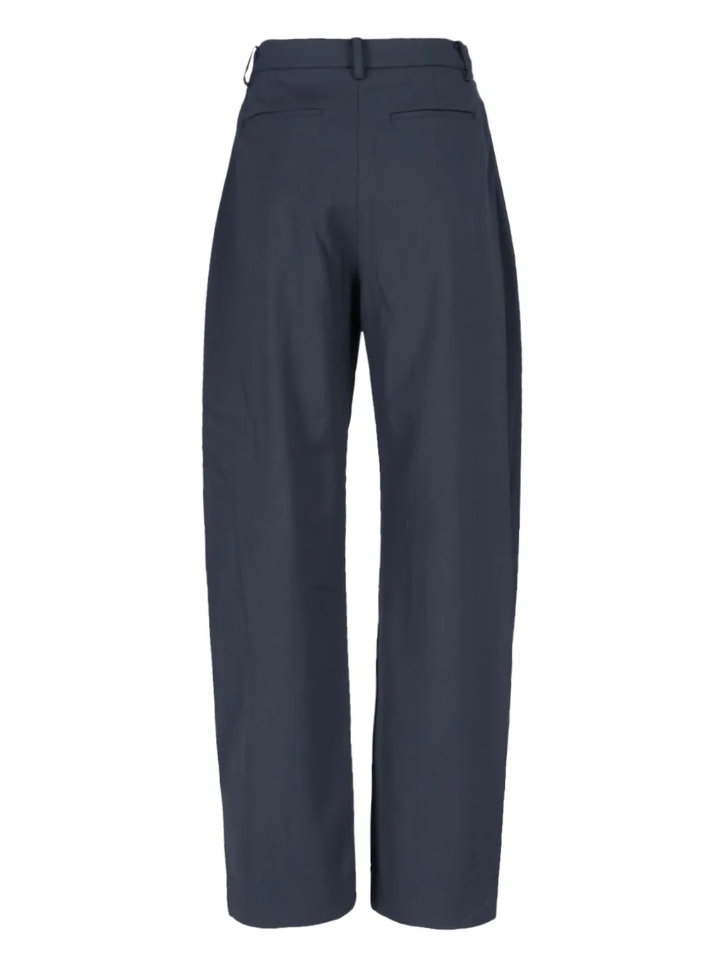 Pleated Wide-Leg Trousers