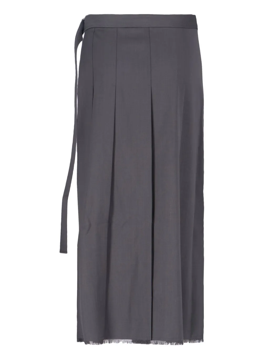 Pleated Maxi Skirt