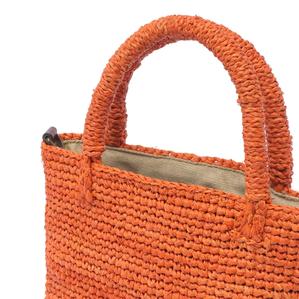 Straw Tote Bag
