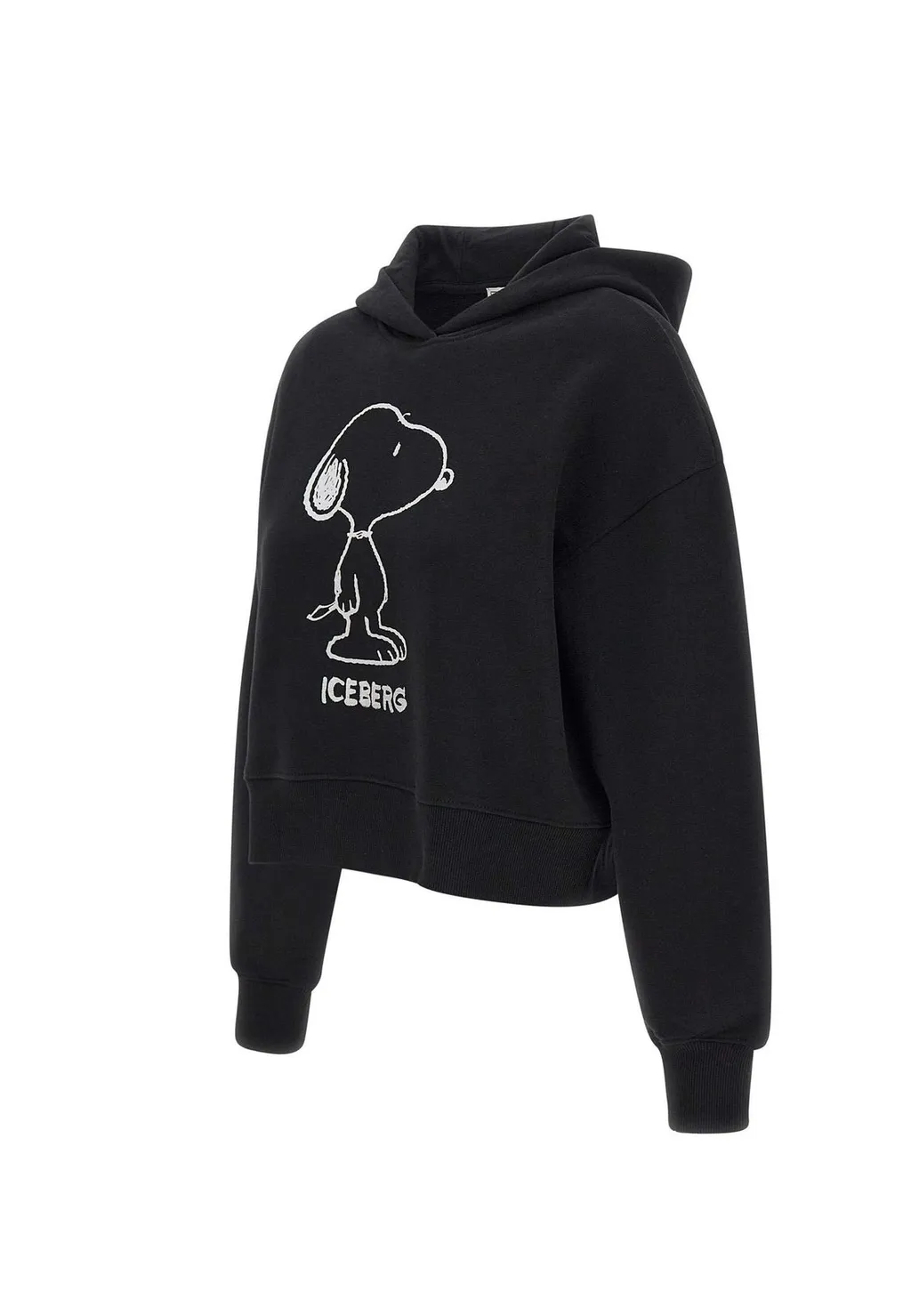 Hoodie With Snoopy Print