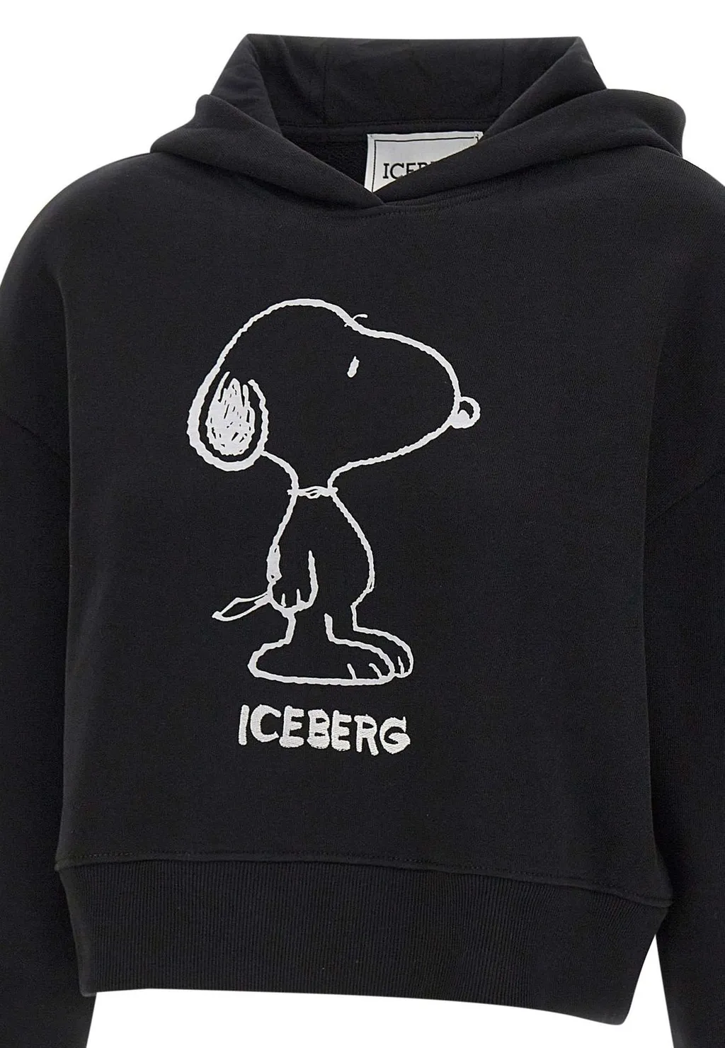 Hoodie With Snoopy Print