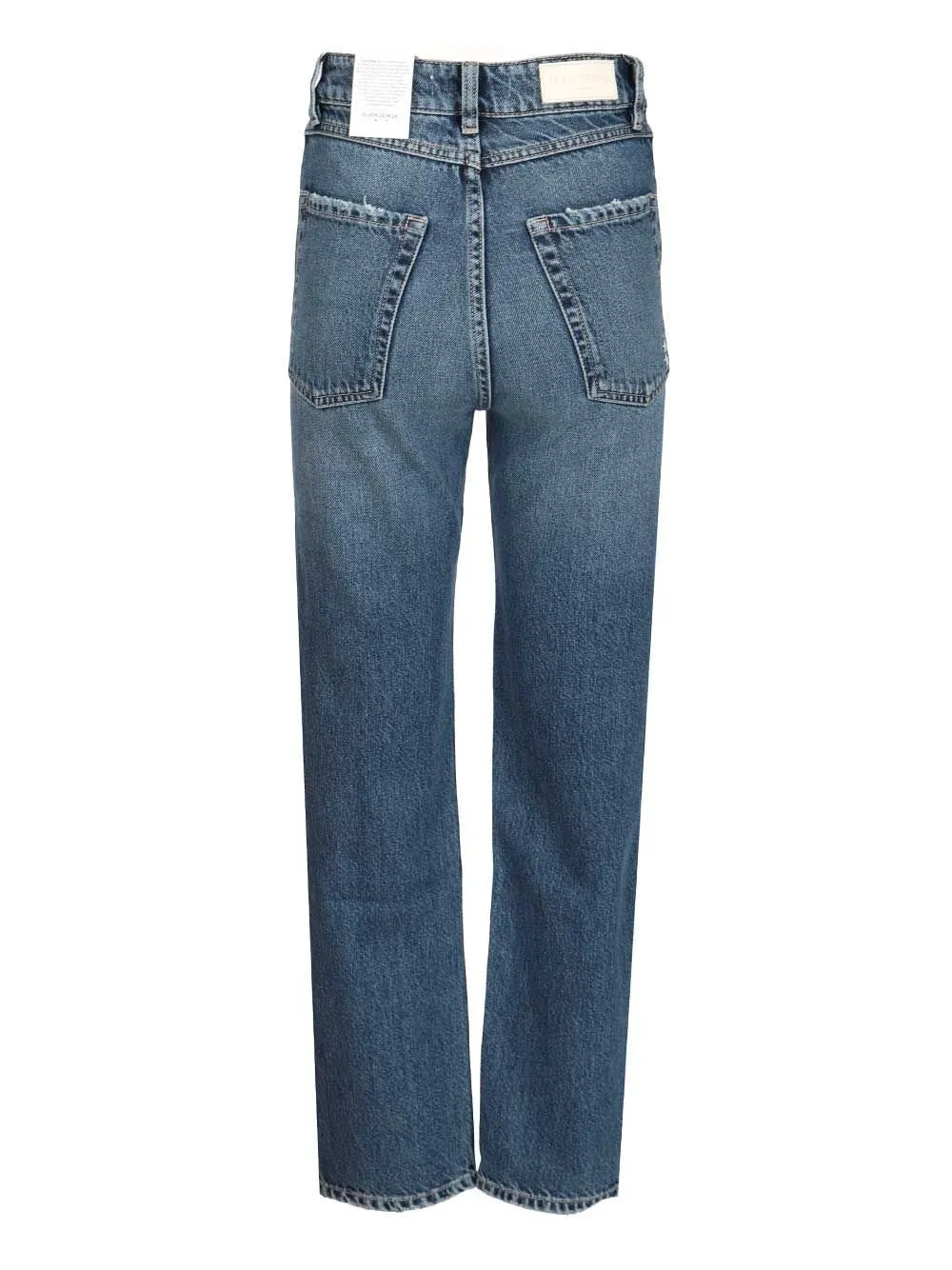 High Waisted Straight Leg Jeans