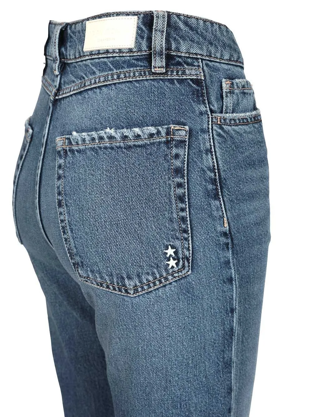 High Waisted Straight Leg Jeans