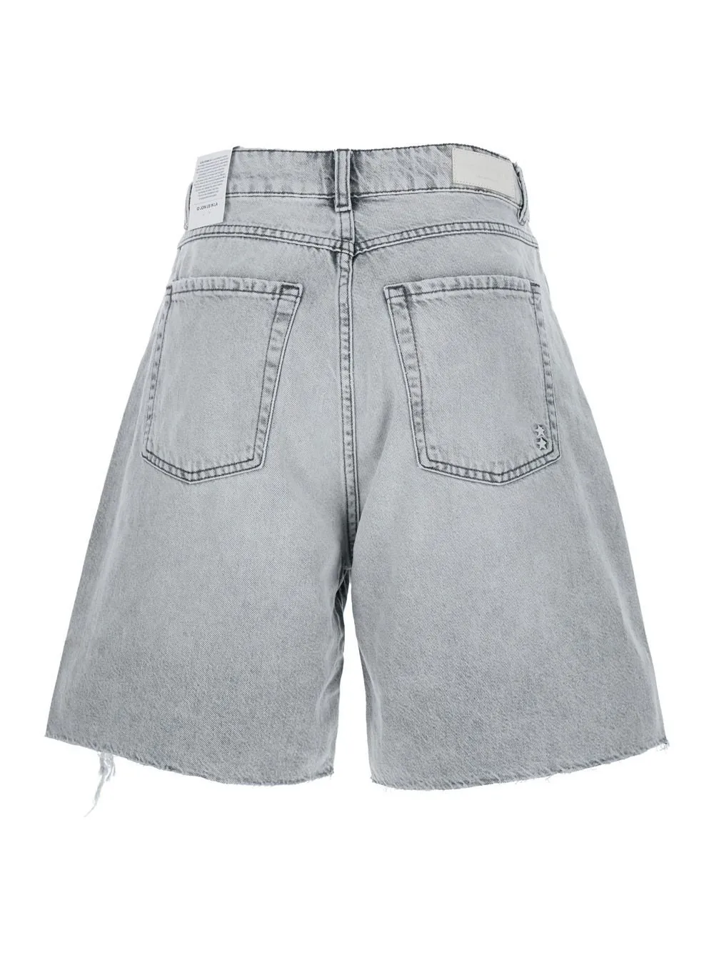 Distressed Denim Shorts