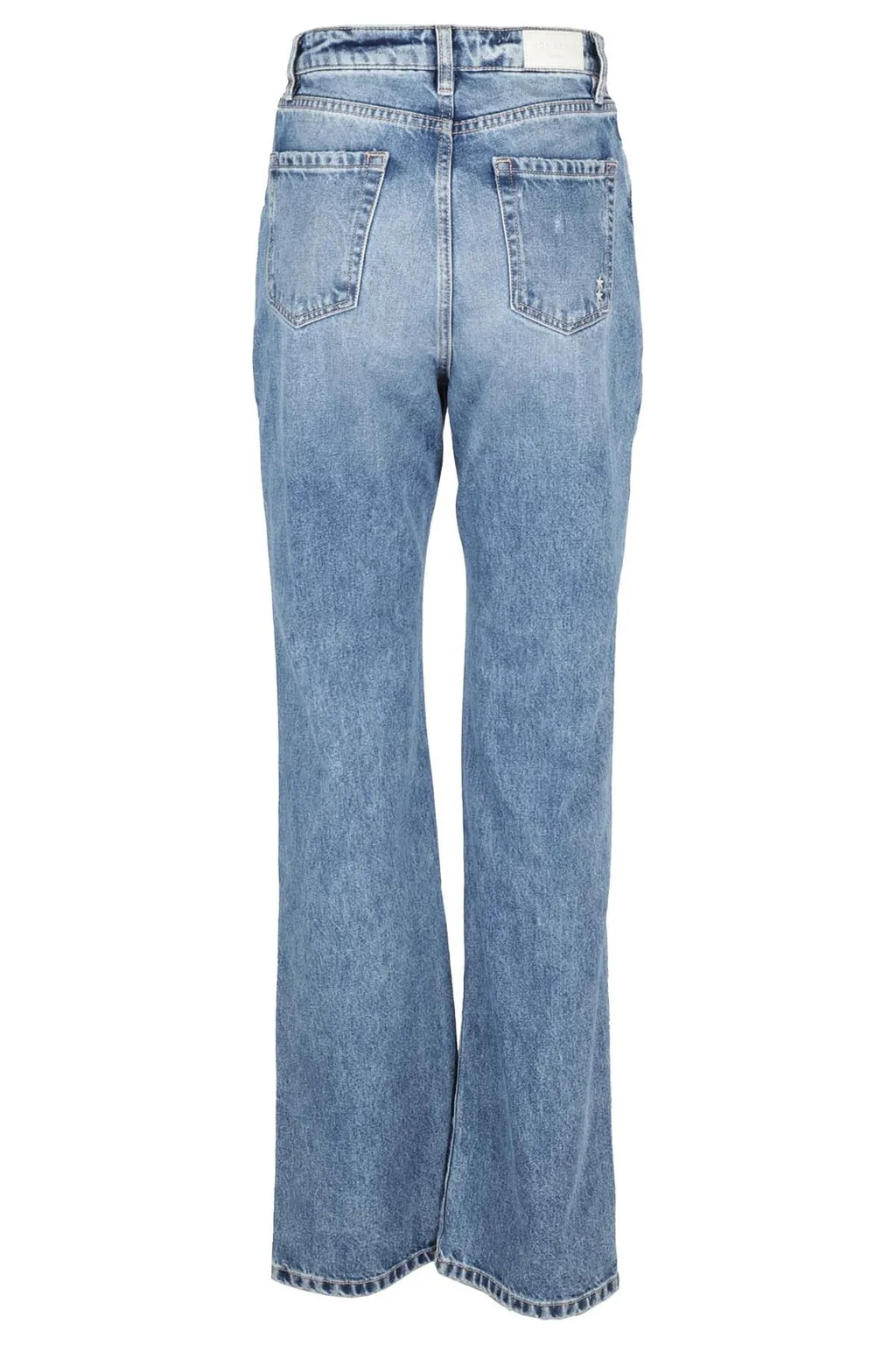 High-Waisted Flared Jeans