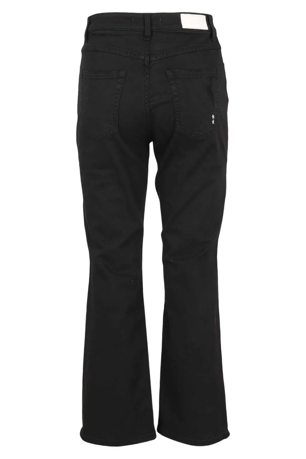 High-Waisted Flared Jeans