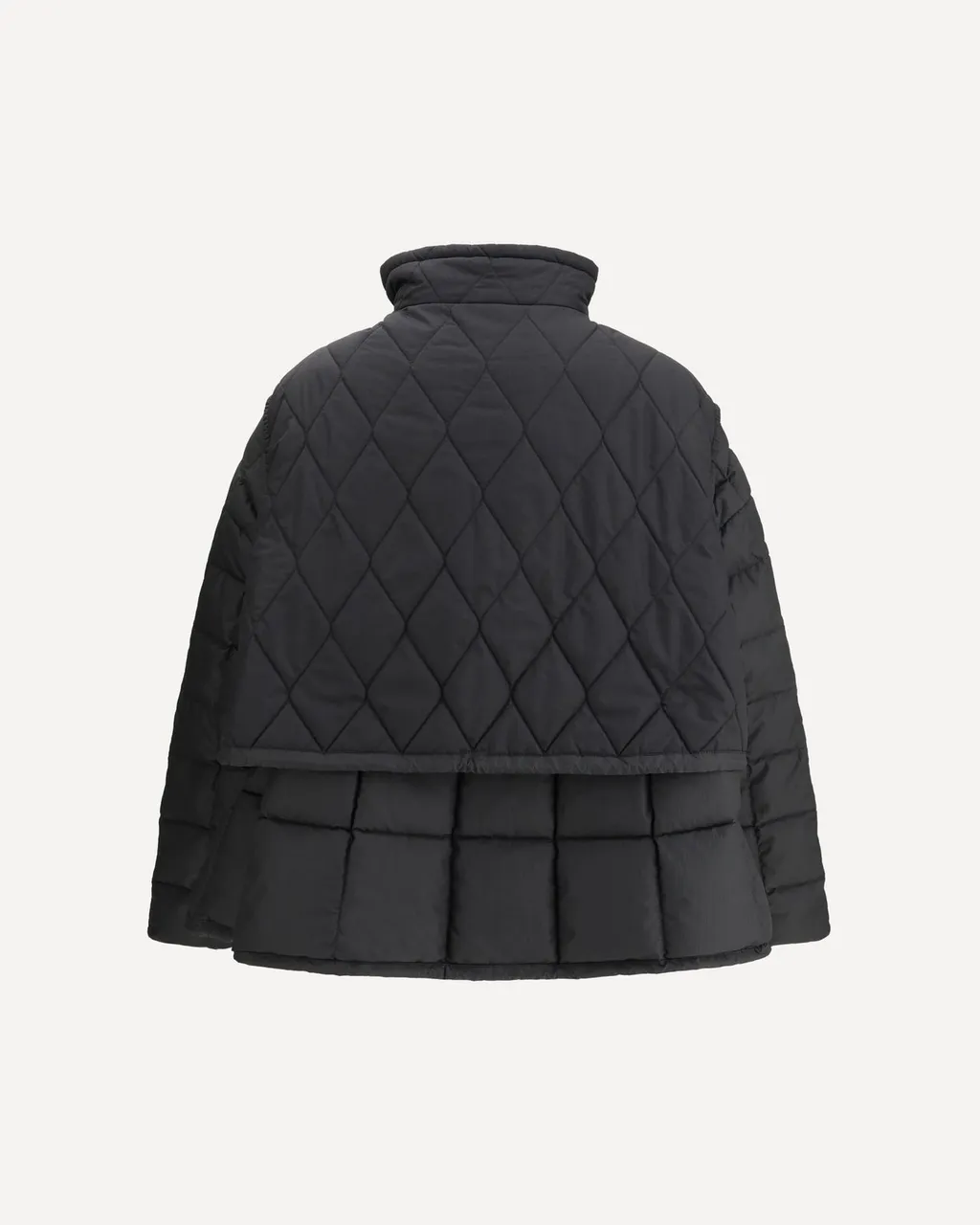 Quilted Bomber Jacket With Utility Pockets