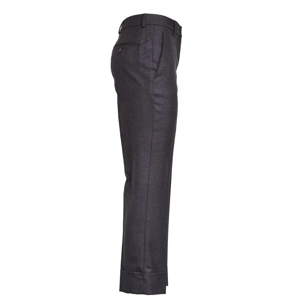 Wool Blend Trousers