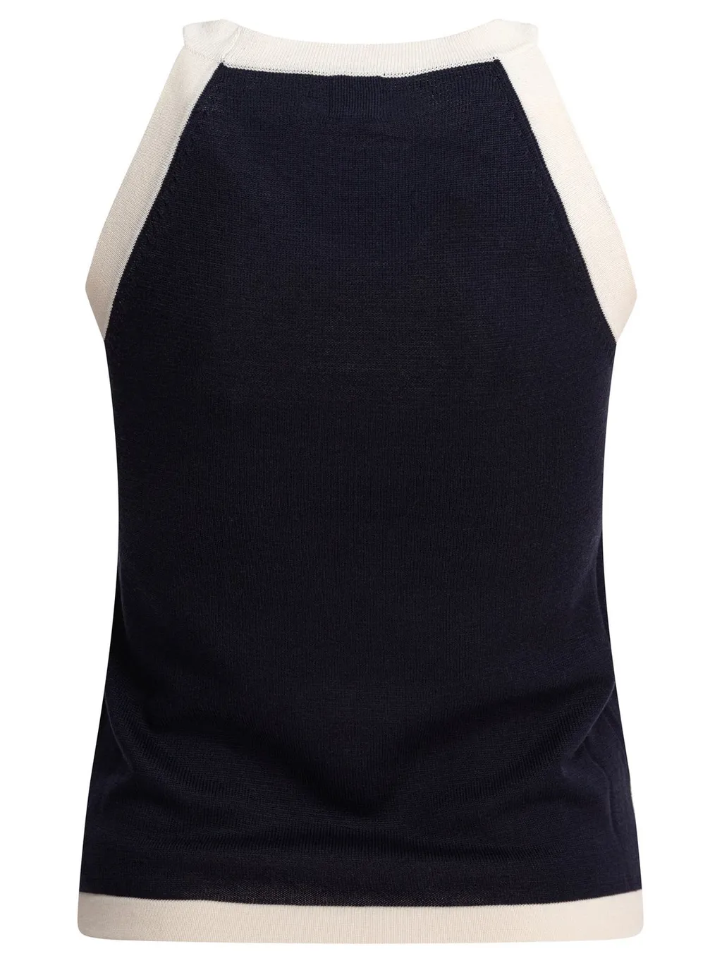 Halter Neck Knit Top