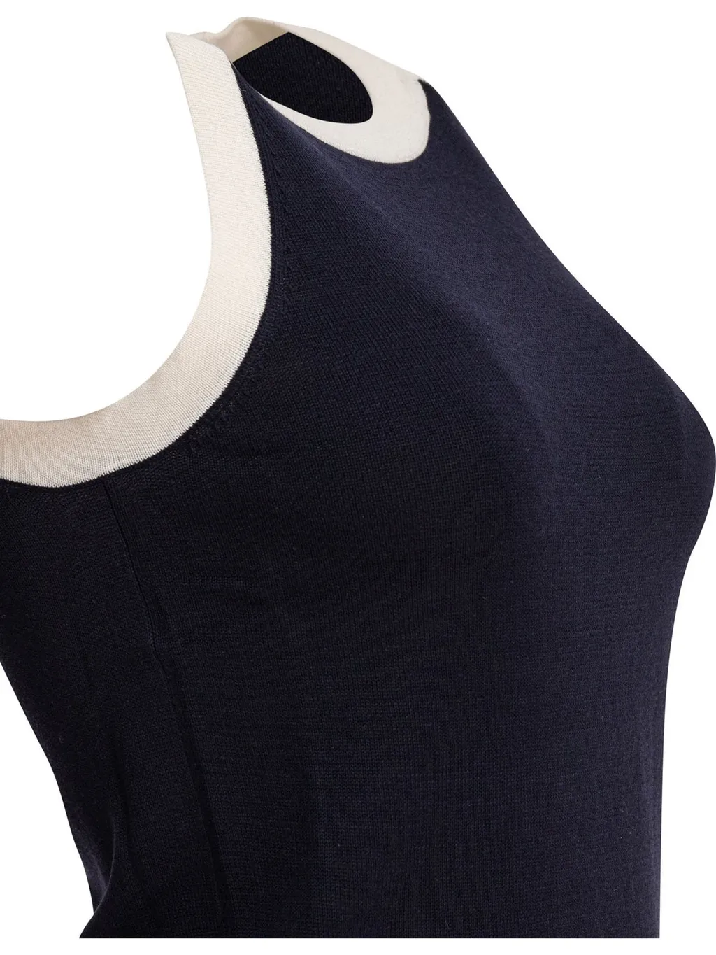 Halter Neck Knit Top