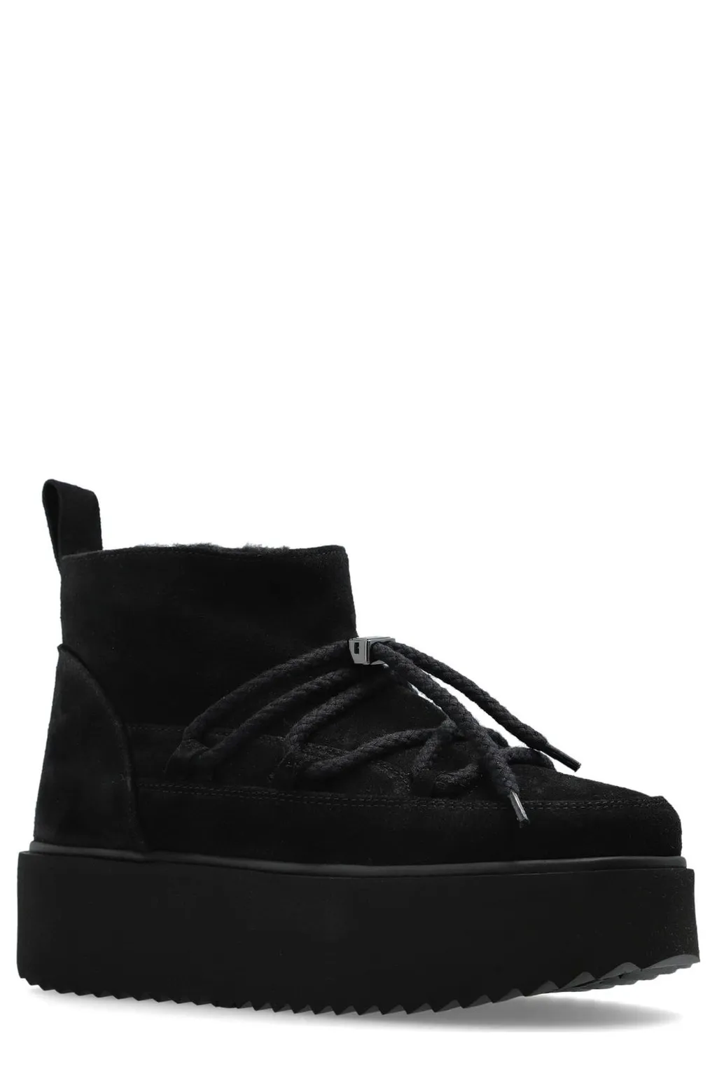 Platform Lace-Up Boots