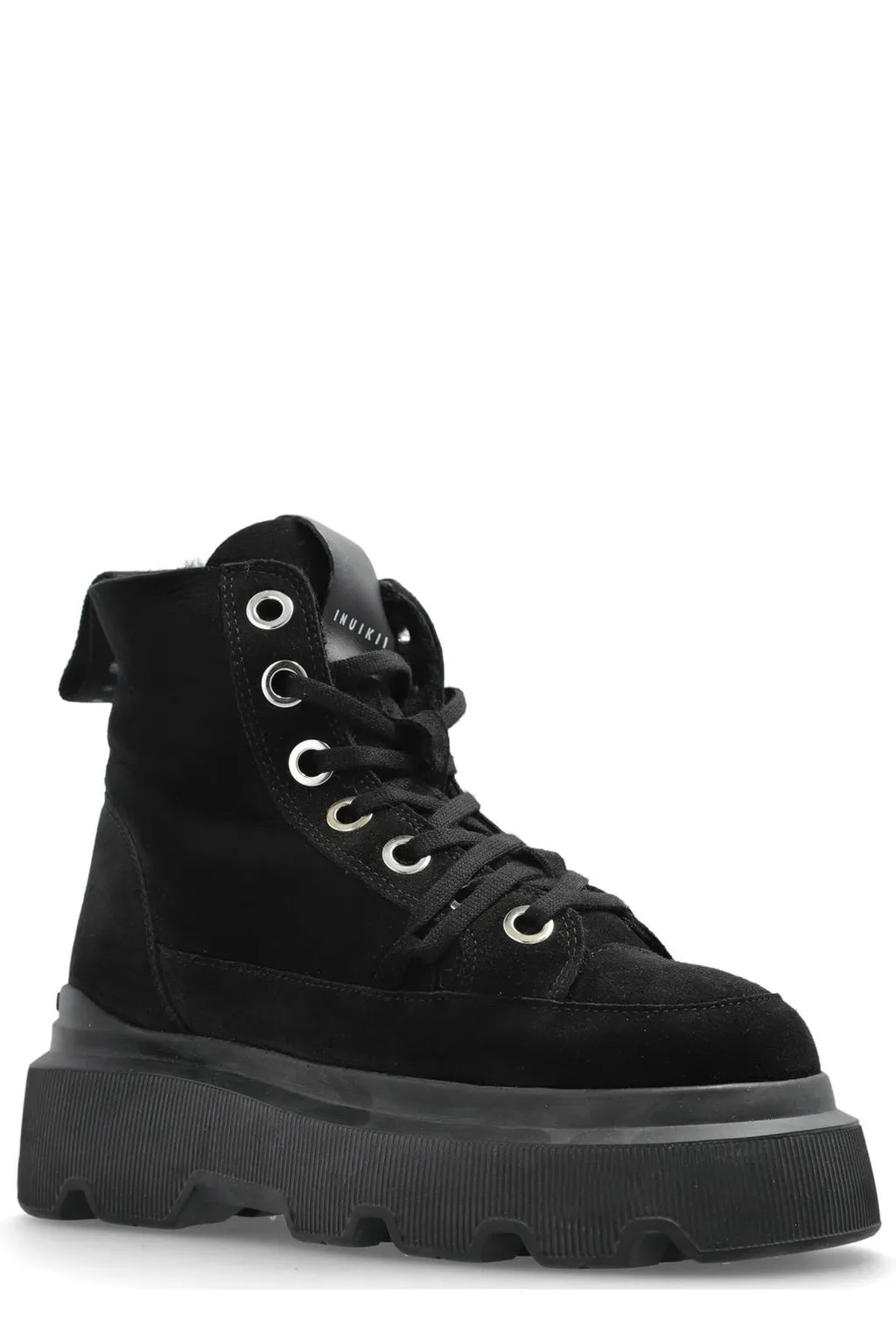Platform Lace-Up Boots