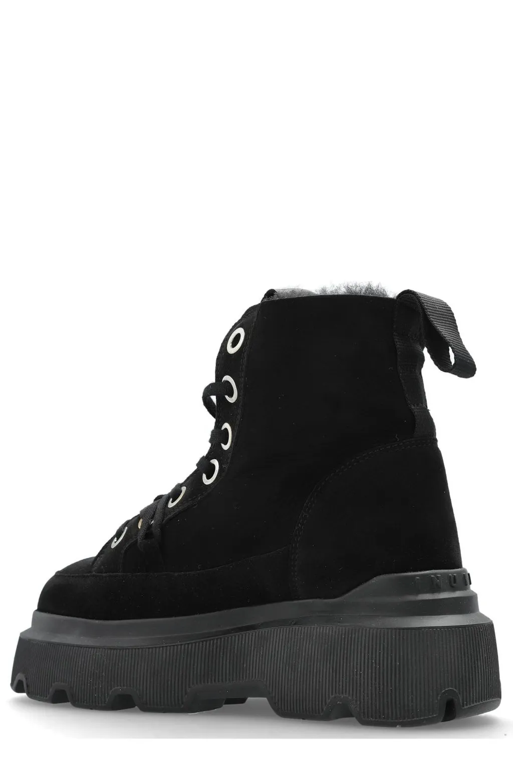 Platform Lace-Up Boots