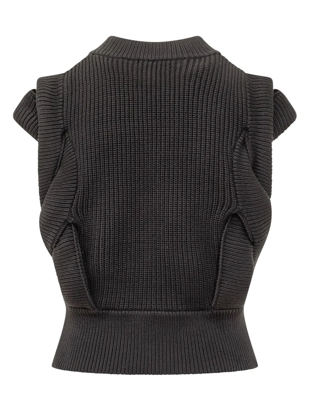 Ribbed Knit Vest