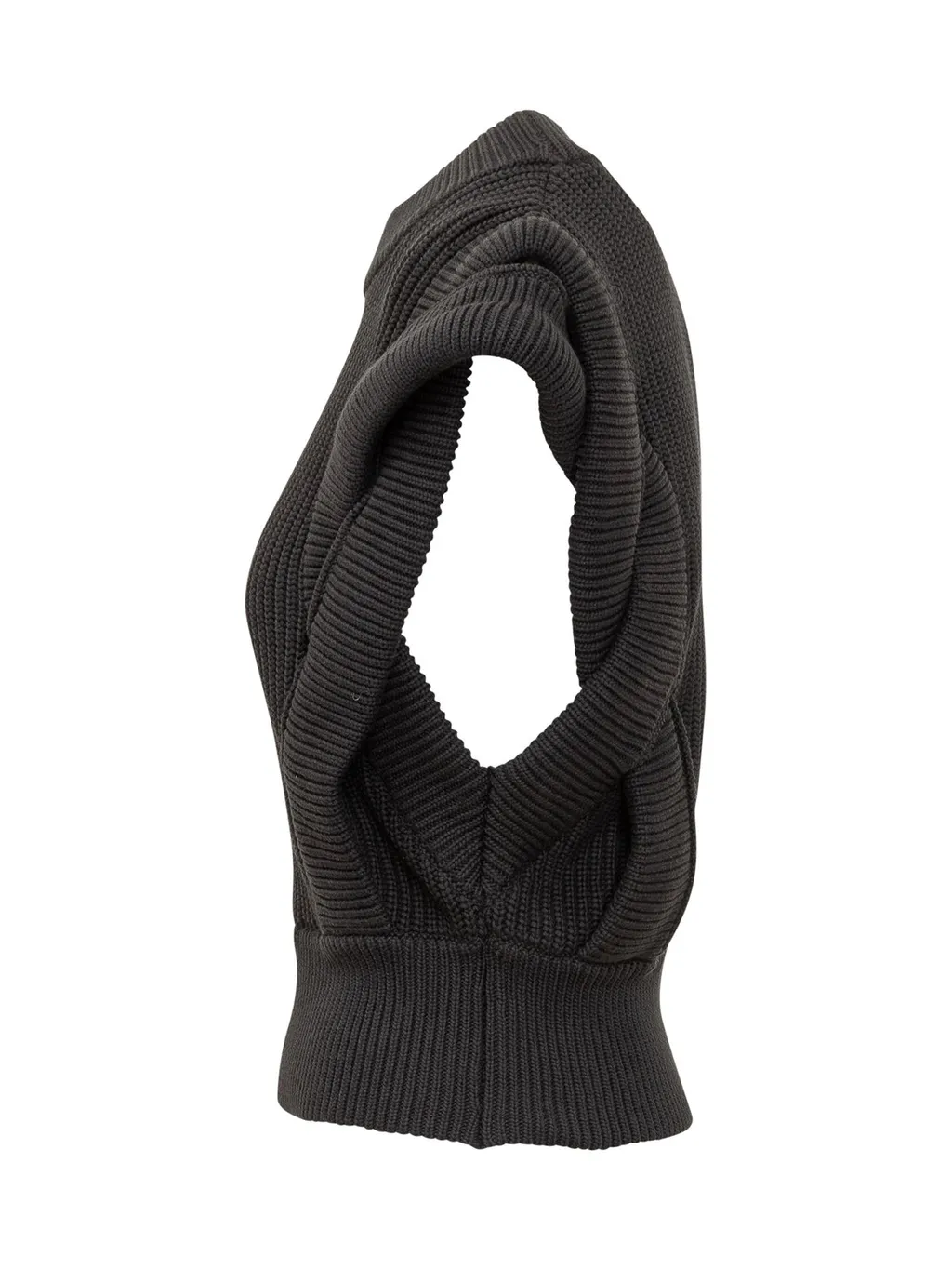 Ribbed Knit Vest