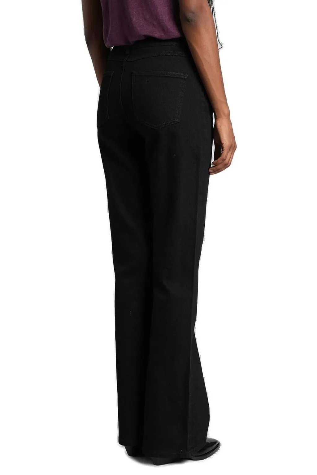 High-Waisted Wide Leg Jeans