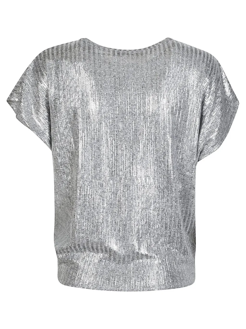 Metallic Knit Top