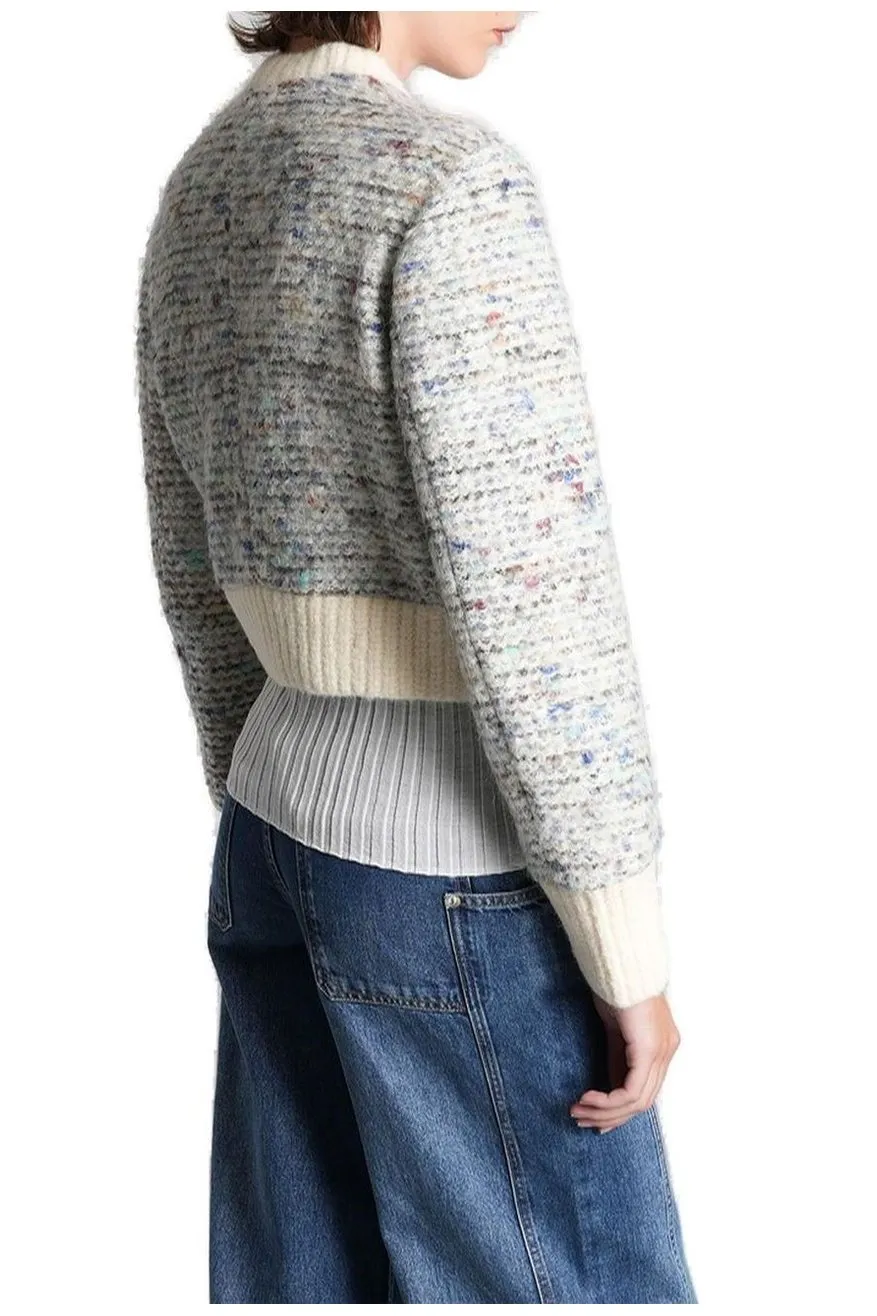 Tweed Bomber Jacket
