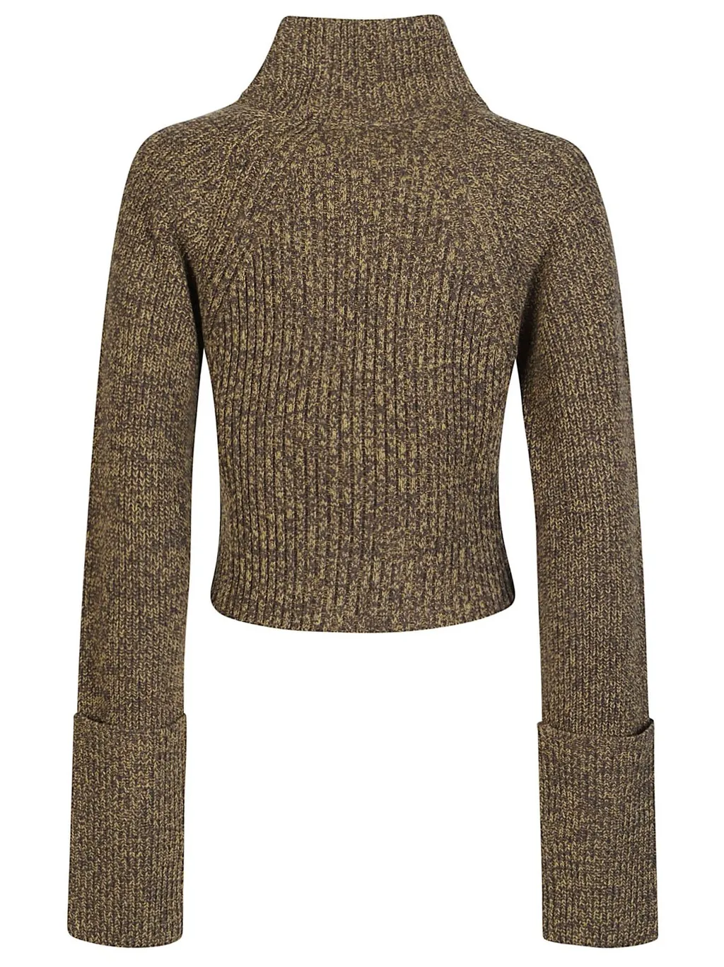 Ribbed Turtleneck Sweater