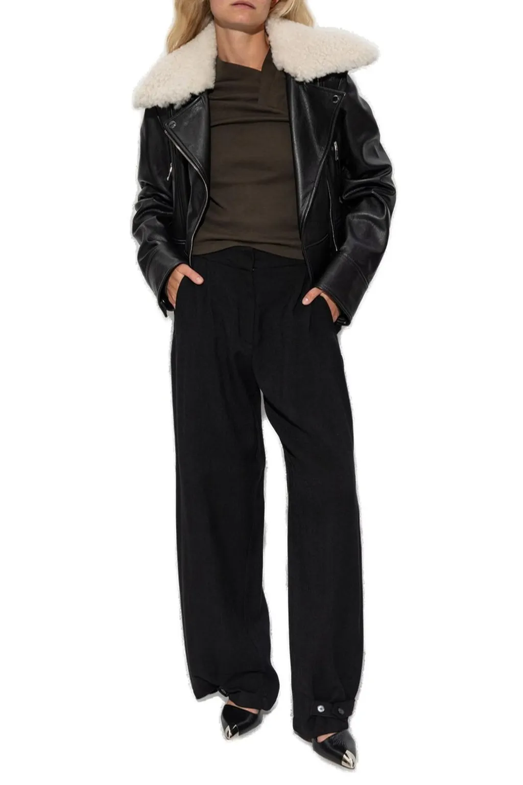 Wide-Leg Trousers