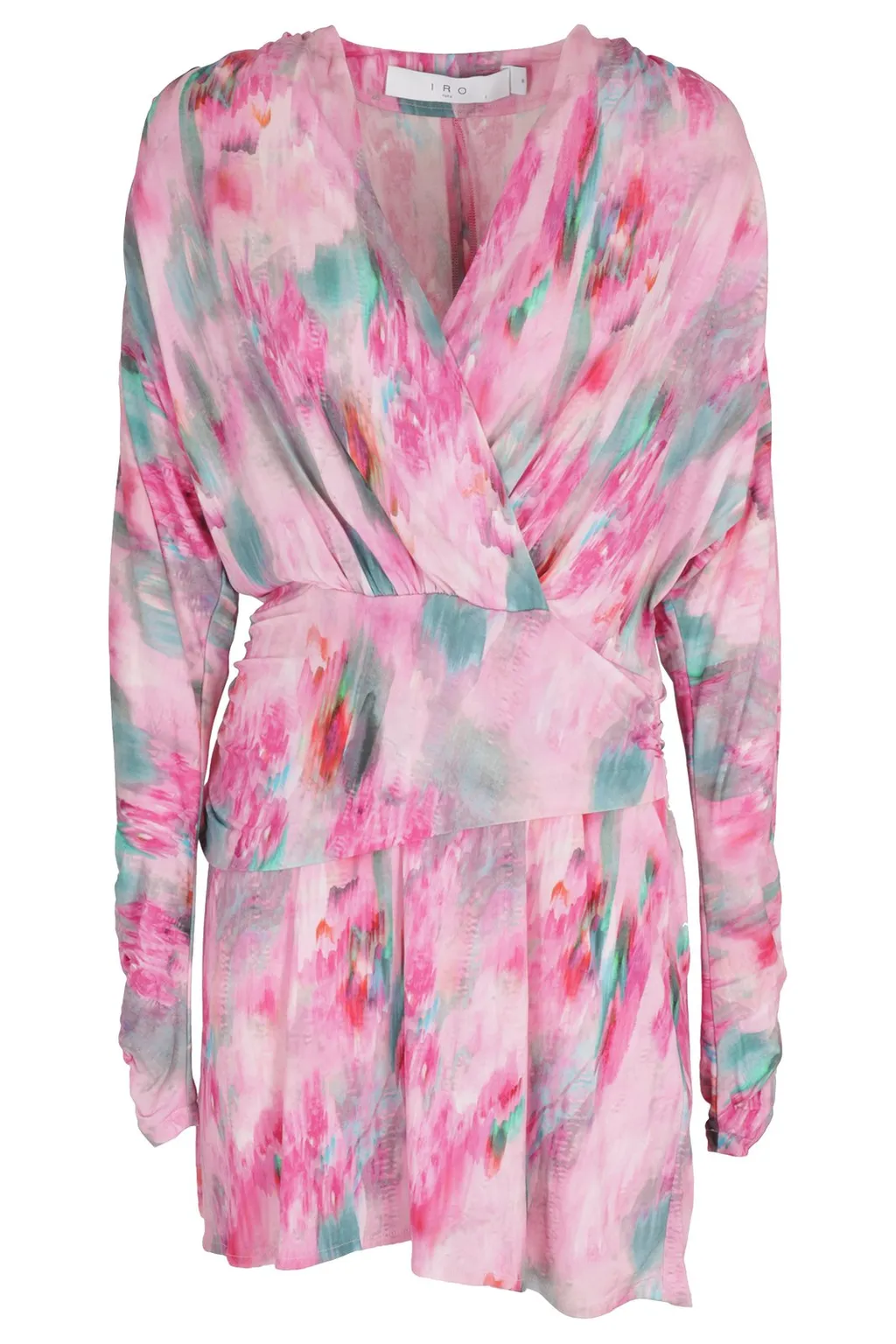 Printed Wrap Dress