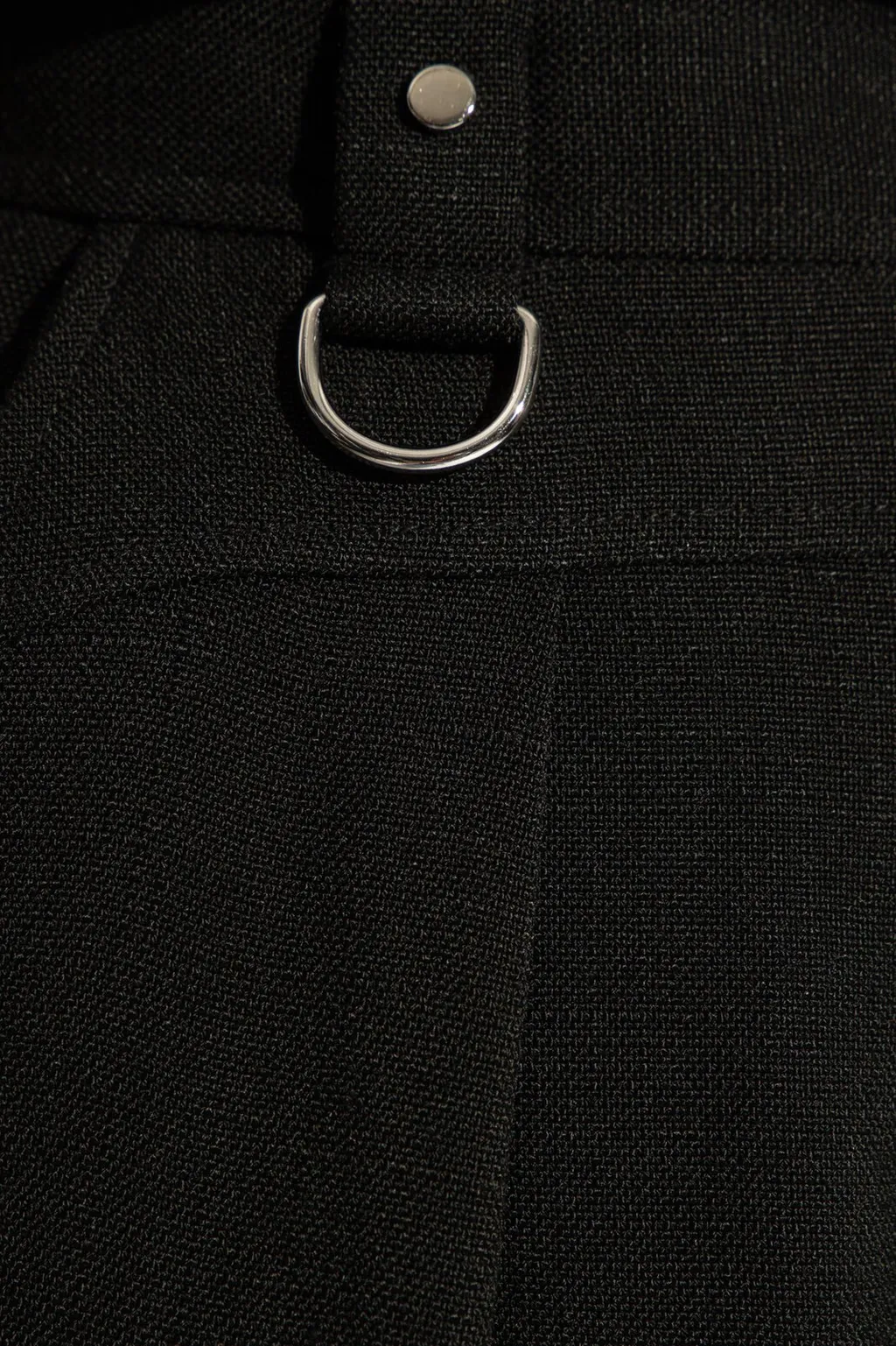 High-Waisted Pleated Trousers