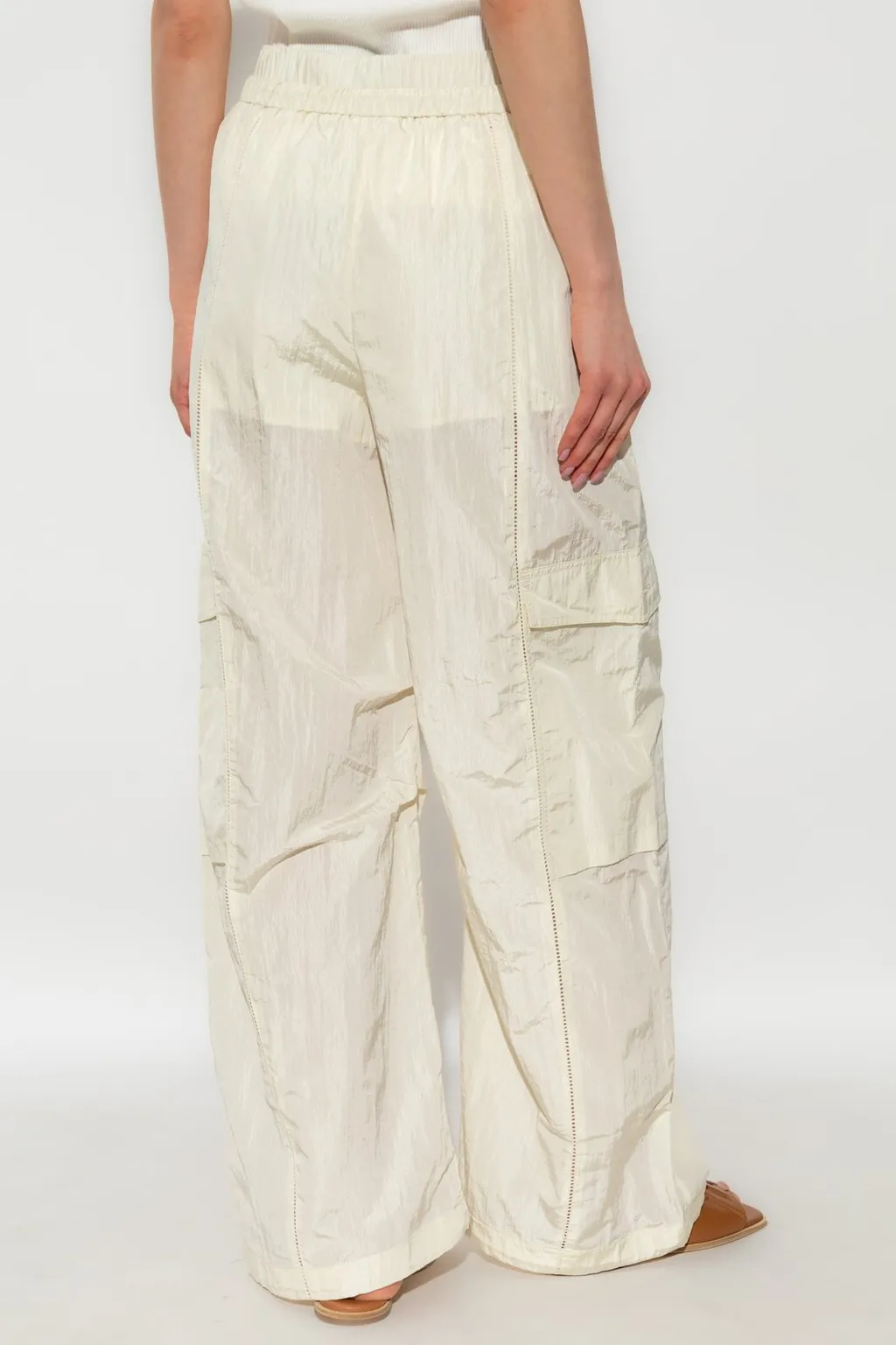 Wide-Leg Cargo Pants
