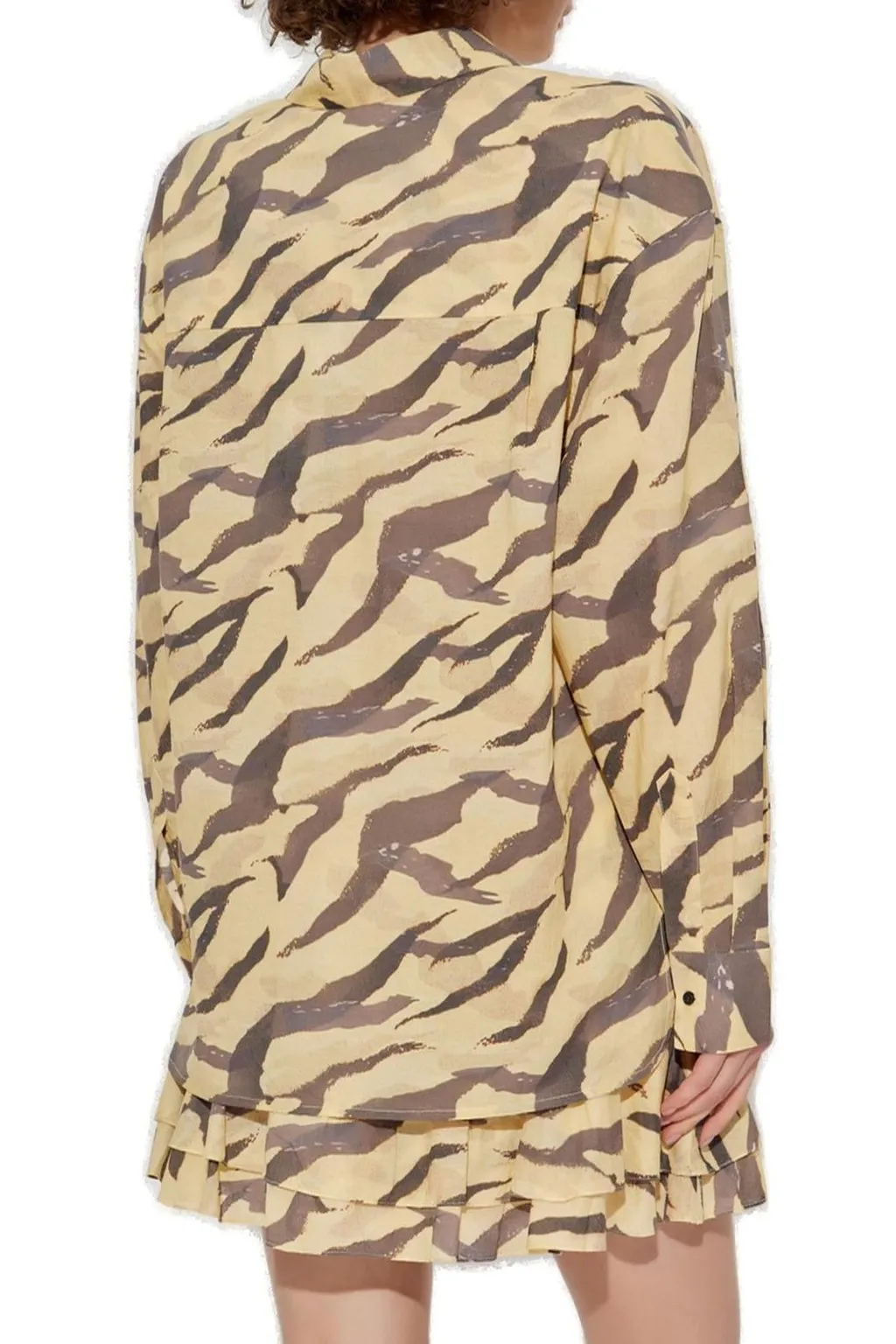 Oversized Tiger Print Shirt