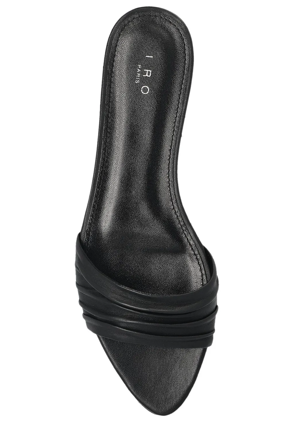 Ruched Slide Sandals
