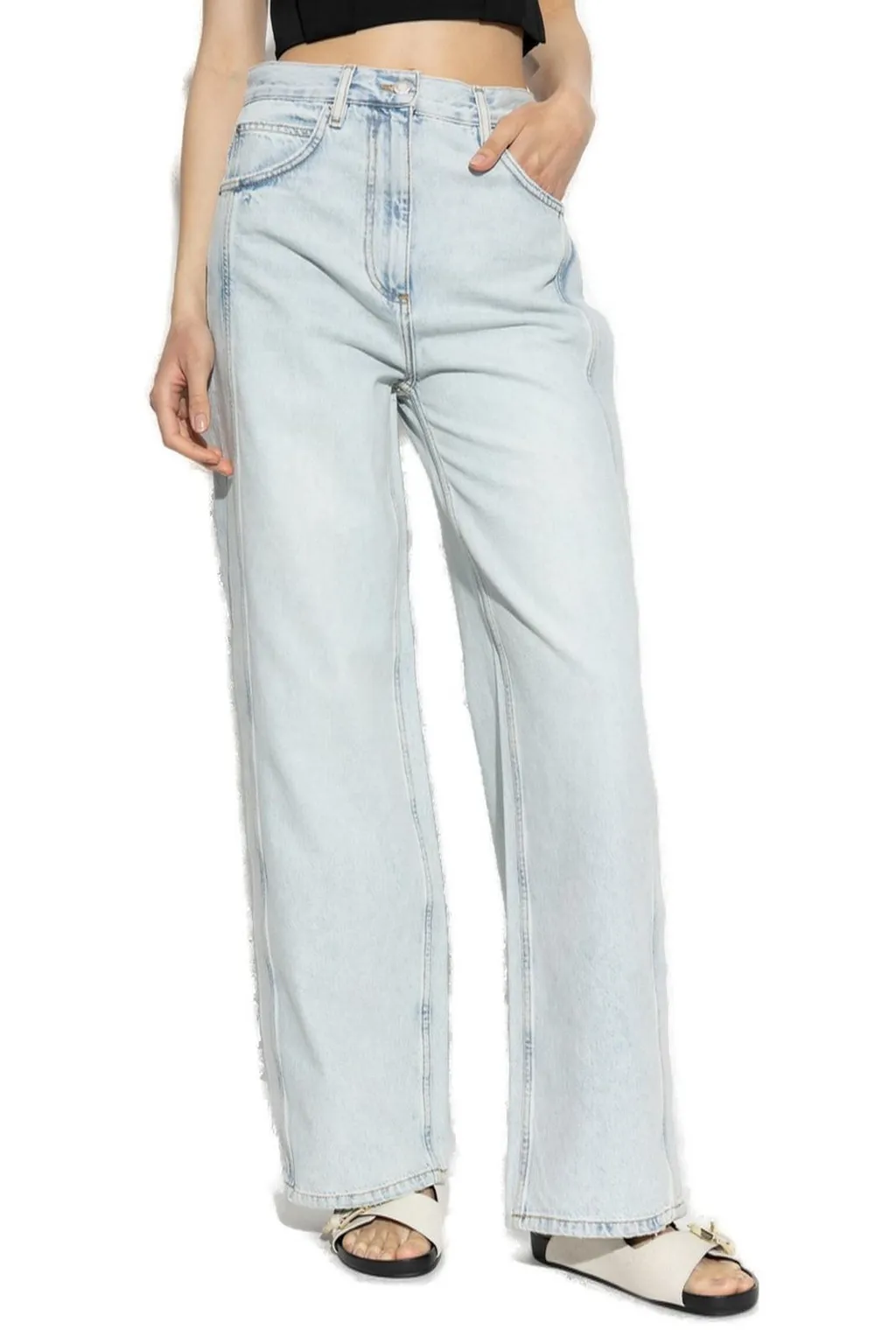 Wide-Leg Jeans