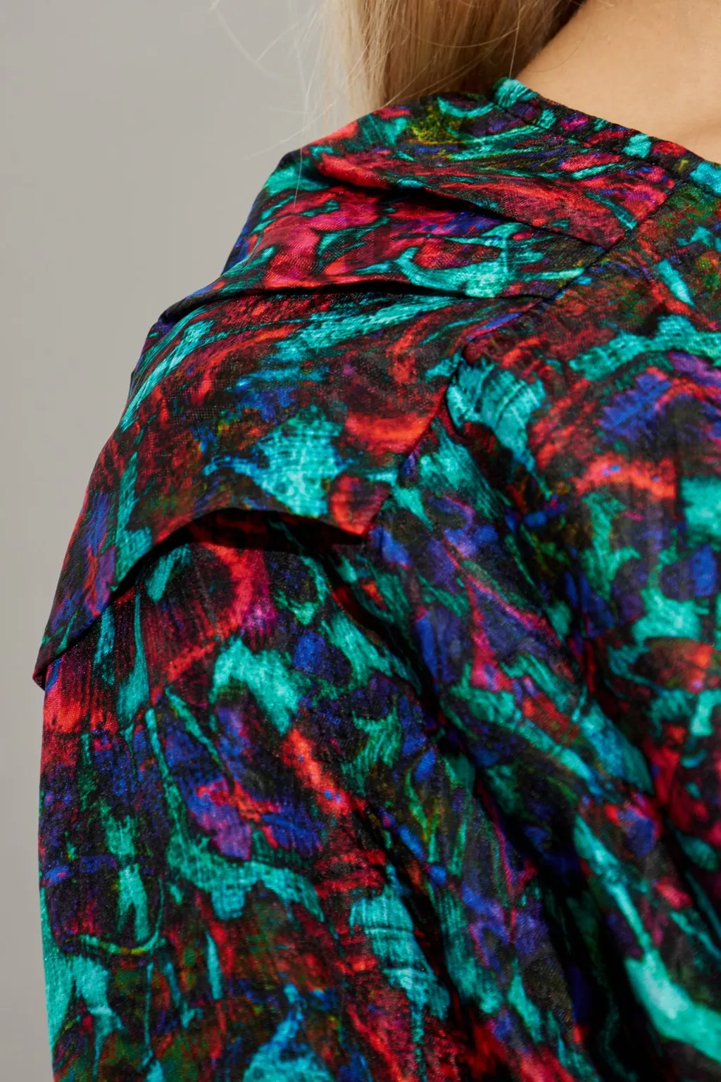 Printed Silk Blouse