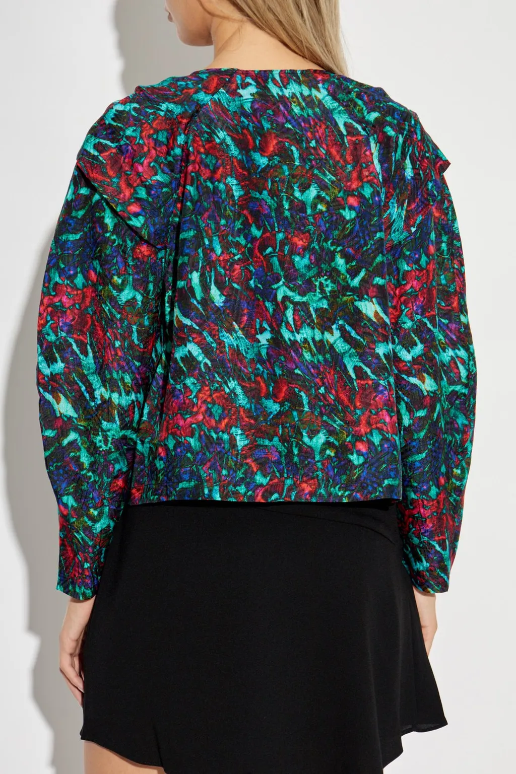 Printed Silk Blouse